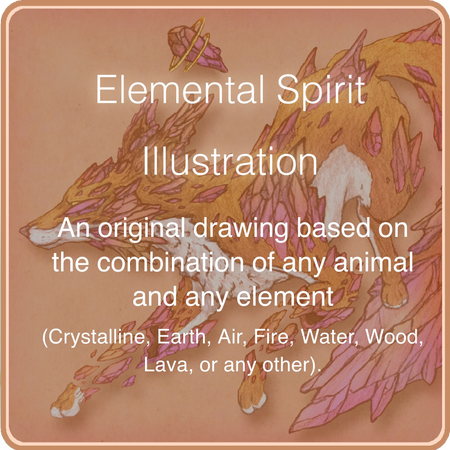 Crystalline/Elemental Spirit Illustration