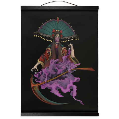 “Dream Eater”- Hanging Canvas Scroll