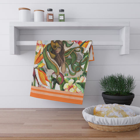 "Heart of Gold" Soft Tea Towel