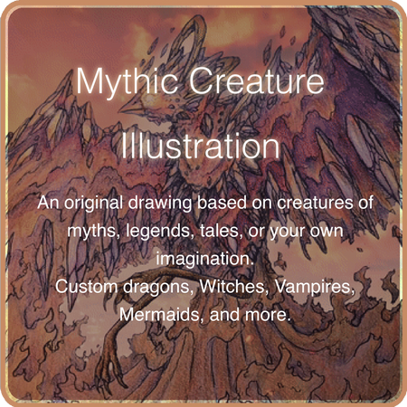 Mythic Creature Illustration