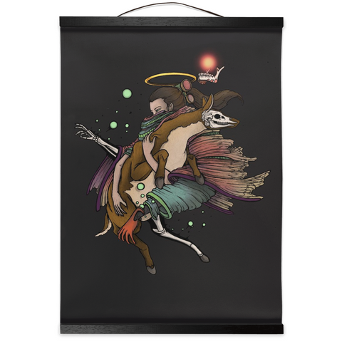 “Hallowed”- Hanging Canvas Scroll