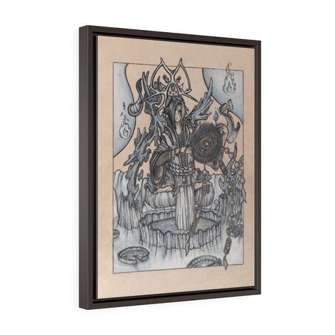 "The Magician"-  Framed Premium Gallery Wrap Canvas