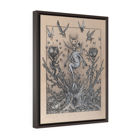 "The Empress"-  Framed Premium Gallery Wrap Canvas