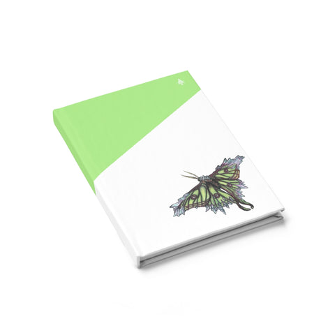 Crystalline Moth Journal - Lined Pages