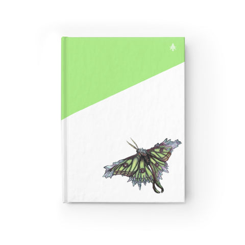 Crystalline Moth Journal - Lined Pages